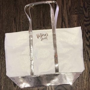 Victoria’s Secret Cream Tote Bag